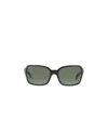 Ray Ban Rectangular Shaped Sunglasses In Gray