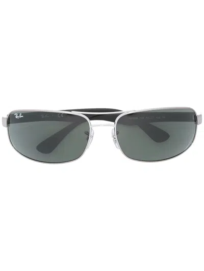 Ray Ban Rectangular Sunglasses In Black