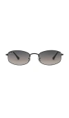 Ray Ban Rectangular Sunglasses In Gray