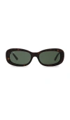 Ray Ban Rectangular Sunglasses In Brown