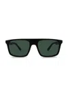 Ray Ban Rectangular Sunglasses In Green