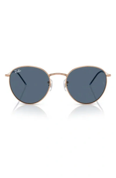 RAY BAN RAY-BAN REVERSE PHANTOS 55MM ROUND SUNGLASSES