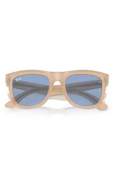 Ray Ban Reverse Wayfarer 53mm Square Sunglasses In Blue