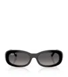 Ray Ban Ritual Oval Sunglasses In Black