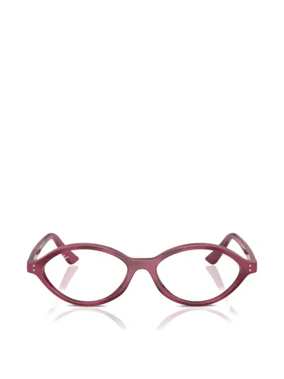 Ray Ban Romy Geometric-frame Glasses In Pink