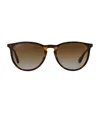 Ray Ban Erika Classic 54mm Sunglasses In Brown
