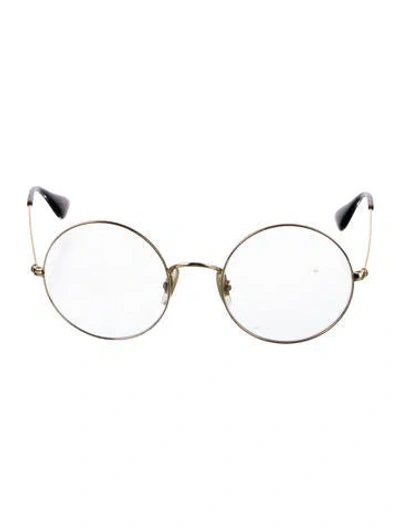 Pre-owned Ray Ban Round Eyeglasses In Multi
