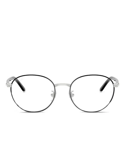 Ray Ban Round-frame Glasses In Black