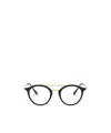 Ray Ban Round-frame Glasses In Black