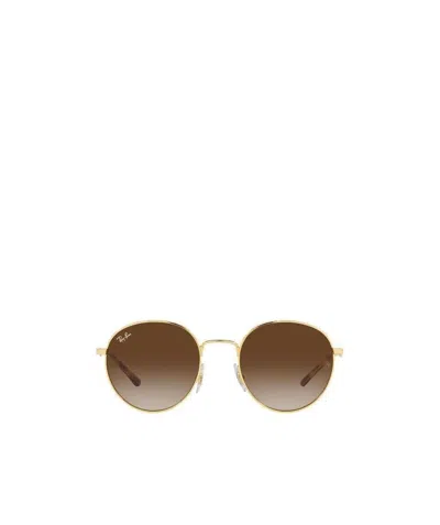 RAY BAN RAY-BAN ROUND FRAME SUNGLASSES