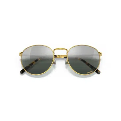 Ray Ban Round Frame Sunglasses In 9196g4