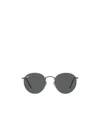 Ray Ban Ray-ban Round Frame Sunglasses In Gray