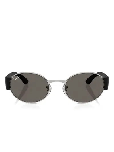 Ray Ban Round-frame Sunglasses In Gray