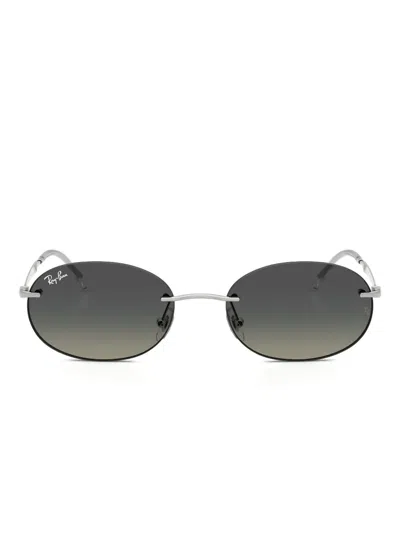 Ray Ban Round-frame Sunglasses In Black