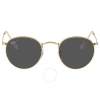 Ray Ban Round Metal Classic Blackunisex Sunglasses Rb3447 919648 47 In Black / Gold
