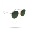 Ray Ban Round Metal Green Classic Unisex Sunglasses Rb3447 001 53 In Green