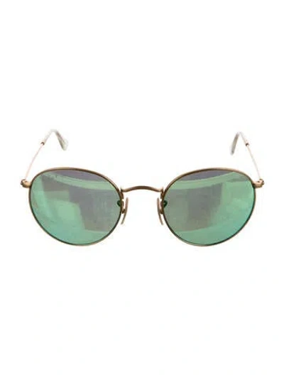 Pre-owned Ray Ban Round Metal Round Sunglasses In Multi