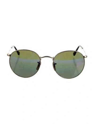 Pre-owned Ray Ban Round Metal Round Sunglasses In Multi