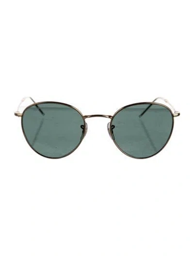 Pre-owned Ray Ban Round Reverse Round Sunglasses W/ Tags In Gold