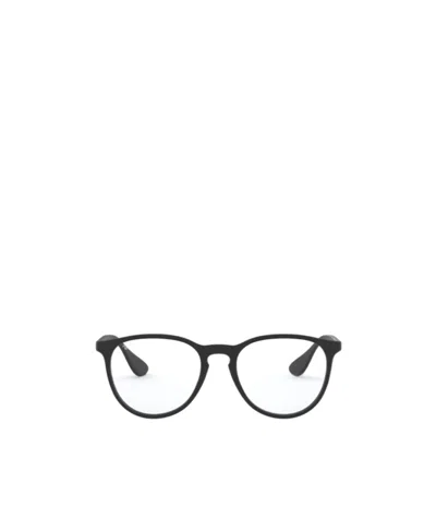 Ray Ban Round Shaped Glasses In White