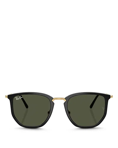 Ray Ban Ray-ban Round Sunglasses, 50mm In Black