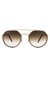 Ray Ban Round Sunglasses In Arista