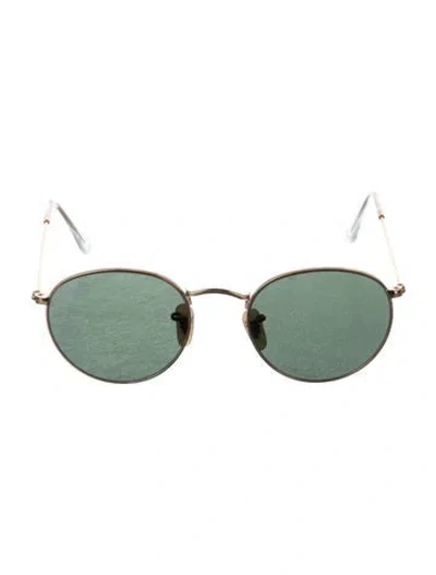 Pre-owned Ray Ban Round Tinted Sunglasses