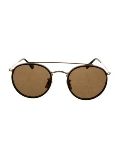 Pre-owned Ray Ban Round Tinted Sunglasses