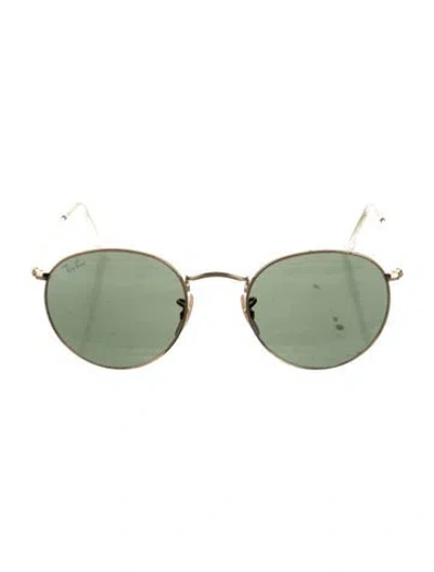Pre-owned Ray Ban Round Tinted Sunglasses