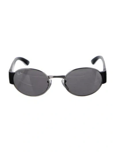 Pre-owned Ray Ban Round Tinted Sunglasses In Multi