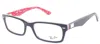 Ray Ban Rx 5206 2479 54mm Unisex Rectangle Eyeglasses 54mm In Gray