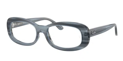 Ray Ban Rx2221v 8456 Occhiali Da Vista Blu Per Donna (solo Montatura) In Blue
