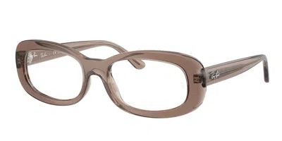 Ray Ban Rx2221v 8457 Occhiali Da Vista Marroni Per Donna (solo Montatura)
