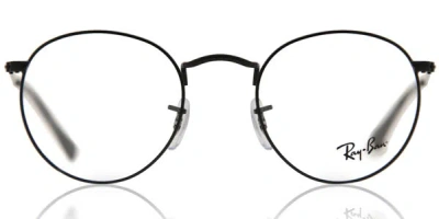 Ray Ban Rx3447v Rotonda Metallo 2503 Occhiali Da Vista Neri Per Uomo (solo Montatura) In Black