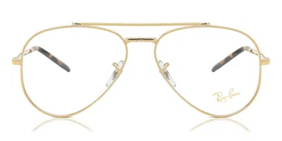 Ray Ban Rx3625v 3086 Men's Glasses Gold Size 55 - Blue Light Block Available