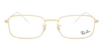 Ray Ban Rx3746v Men's Glasses, Gold, Size 54