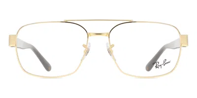 Ray Ban Rx3751v Men's Glasses, Gold, Size 56