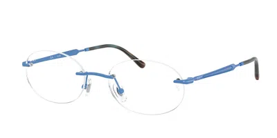 Ray Ban Rx3767v 3208 Occhiali Da Vista Blu Per Uomo (solo Montatura) In Blue