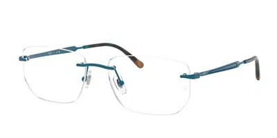 Ray Ban Rx3768v 3203 Occhiali Da Vista Blu Per Uomo (solo Montatura) In Blue