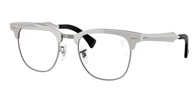 Ray Ban Rx3807vm Men's Glasses, Silver, Size 51 In Gray