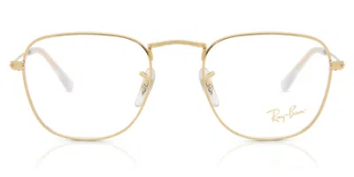 Ray Ban Rx3857v Frank 3086 Occhiali Da Vista Oro Per Uomo (solo Montatura) In Brown