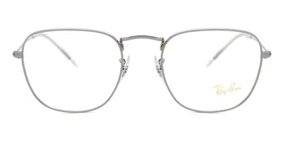Ray Ban Rx3857v Frank 2502 Occhiali Da Vista Grigi Per Uomo (solo Montatura) In Silver