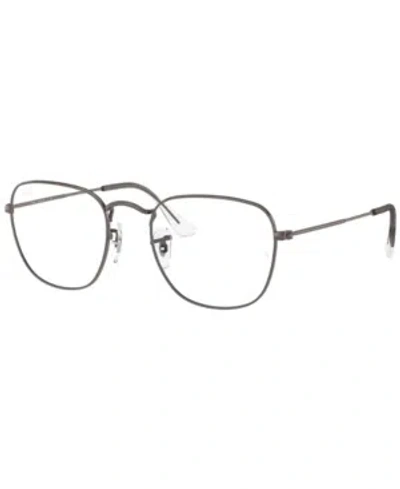 Ray Ban Ray-ban Rx3857v Unisex Square Eyeglasses In Gunmetal