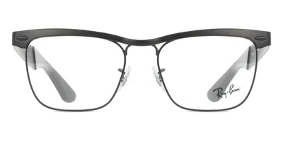 Ray Ban Rx3875v Wayfarer Deluxe Men's Glasses, Black, Size 53