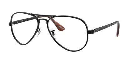 Ray Ban Rx3925v Aviator Max 2509 Occhiali Da Vista Neri Per Uomo (solo Montatura) In Black