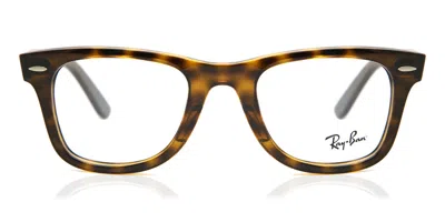 Ray Ban Rx4340v Men's Glasses, Tortoiseshell, Size 50 In Metallic