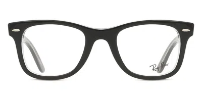 Ray Ban Rx4340v Wayfarer Ease 2034 Occhiali Da Vista Neri Per Uomo (solo Montatura)