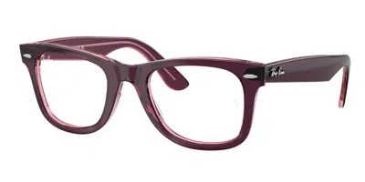 Ray Ban Rx4340v Wayfarer Ease 8364 Occhiali Da Vista Purple Per Uomo (solo Montatura)
