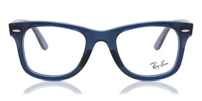 Ray Ban Rx4340v Wayfarer Ease 8223 Men's Glasses Blue Size 50 - Blue Light Block Available