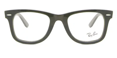 Ray Ban Rx4340v Wayfarer Ease Men's Glasses, Green, Size 50